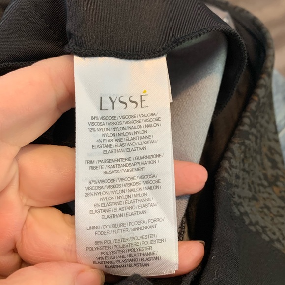 Lysse Leggings XS Snake Print 2341 Olive B… - Picture 6 of 8